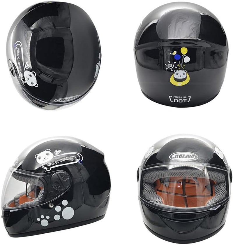 ZJHELM Kids Bike Helmet with Gloves, for Pedal Scooter, Motorcycle, ATV, Quad Bicycle, Suitable for Ages 3-6 - Image 5